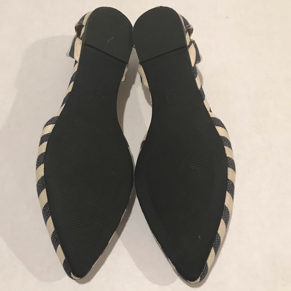Merona Stripes Flats (Sz 7.5) - Picture 4 of 4
